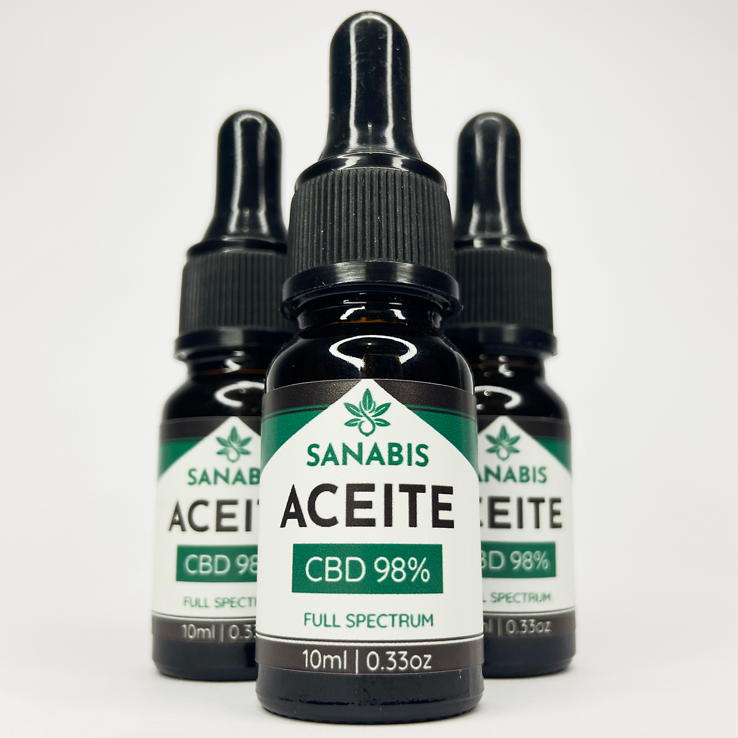 Aceite CBD 98% Full Spectrum 2500mg